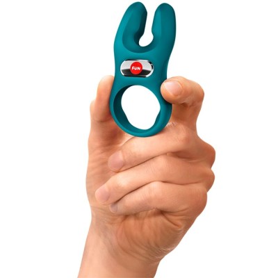 FUN FACTORY - ANEL PENIANO VIBRATÓRIO NOS PRO VERDE-GARRAFA - D-244218 - Dona Pimenta