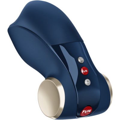 FUN FACTORY - VIBRADOR COBRA LIBRE II MASTURBADOR AZUL-NOITE - D-244275 - Dona Pimenta
