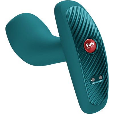 FUN FACTORY - VIBRADOR ANAL BOOTIE VIBE VERDE GARRAFA - D-244206 - Dona Pimenta