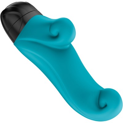 FUN FACTORY - MINI VIBRADOR OCEANO AQUAMARINE - D-244227 - Dona Pimenta