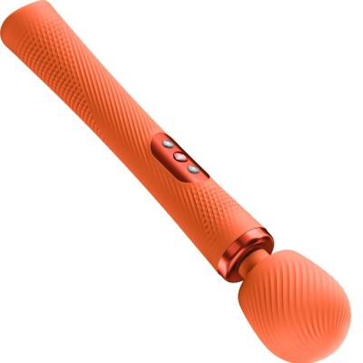FUN FACTORY - VIBRADOR VIM WAND LARANJA - D-244294 - Dona Pimenta