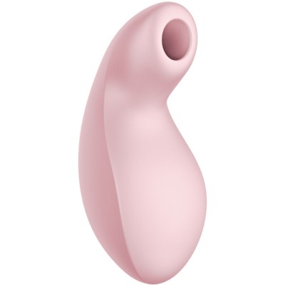 FUN FACTORY - VIBRADOR LUNA AIR PULSE ROSA CLARO - D-244242 - Dona Pimenta