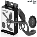 ADDICTED TOYS - DOBLE ANILLO PARA EL PENE CON ESTIMULADOR DE CLÍTORIS - D-245121 - Dona Pimenta