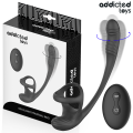 ADDICTED TOYS - PLUG ANAL COM VIBRAÇÃO, OSCILAÇÃO 360º E ESTIMULADOR DE TESTÍCULOS - D-245122 - Dona Pimenta
