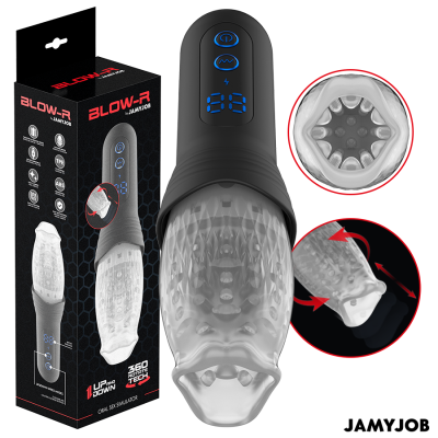 JAMYJOB - SPINJOB 2.0 MASTURBADOR COM EMPURRAÇÃO E ROTAÇÃO - D-245126 - Dona Pimenta