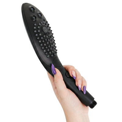 WOMANIZER - CHUVEIRO ESTIMULANTE CLITORIAL WAVE PRETO - D-245109 - Dona Pimenta