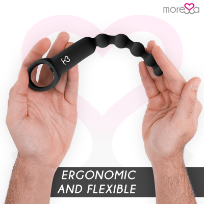 MORESSA RONIE CONTROLE REMOTO ANAL PRAZER PRETO - D-221132 - Dona Pimenta