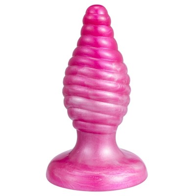 SILEXD - CHERRY PLUG ANAL FANTASY DE SILICONE LÍQUIDO TERMOREATIVO ROSA 9,2 CM - D-245454 - Dona Pimenta