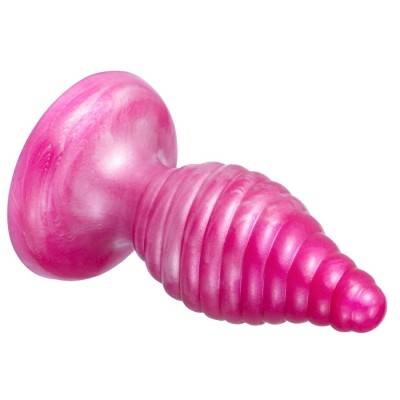 SILEXD - CHERRY PLUG ANAL FANTASY DE SILICONE LÍQUIDO TERMOREATIVO ROSA 9,2 CM - D-245454 - Dona Pimenta