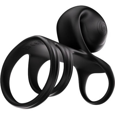 SNAIL VIBE - ANEL DE CASAL JOVI ARC COM CONTROLE REMOTO PRETO - D-244957 - Dona Pimenta