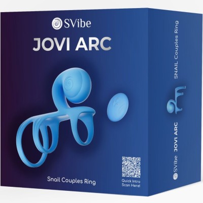SNAIL VIBE - ANEL DE CASAL JOVI ARC COM CONTROLE REMOTO PRETO - D-244957 - Dona Pimenta