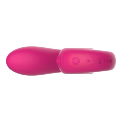 SNAIL VIBE - GIZI LITE VIBRADOR ROSA DUPLO PARA PONTO G E CLITÓRIS - D-245138 - Dona Pimenta