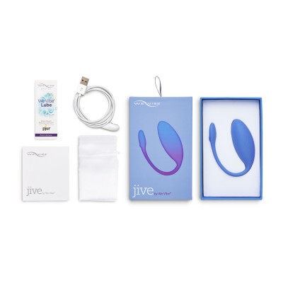 OVO VIBRANTE WE-VIBE JIVE BLUE - D-213780 - Dona Pimenta