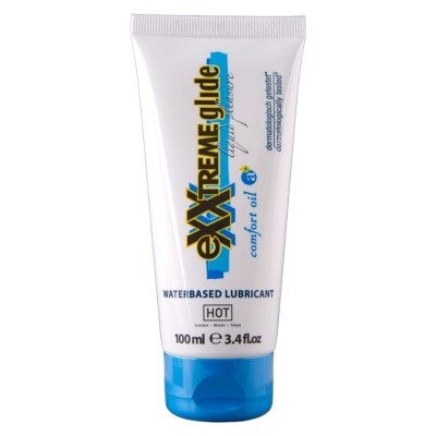 HOT - EXXTREME GLIDE LUBRIFICANTE À BASE DE ÁGUA + ÓLEO CONFORT A+ 100 ML - D-245260 - Dona Pimenta