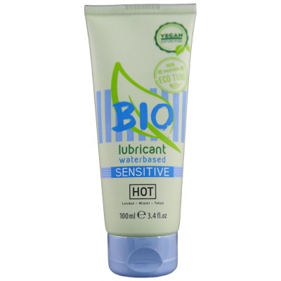 HOT - BIO LUBRIFICANTE À BASE ÁGUA SENSITIV 100 ML - D-245283 - Dona Pimenta