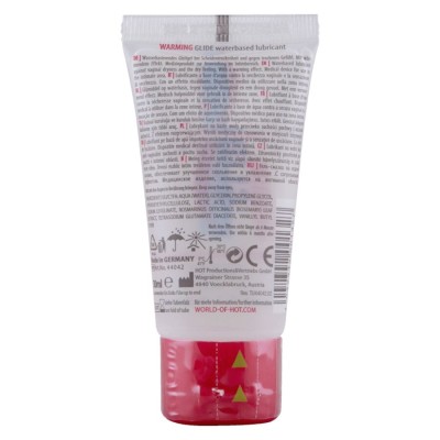 HOT - LUBRIFICANTE À BASE DE ÁGUA COM AQUECIMENTO E DESLIZAMENTO 30 ML - D-245267 - Dona Pimenta