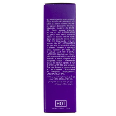 HOT - GEL ESTIMULANTE O PARA MULHERES 15 ML - D-245312 - Dona Pimenta