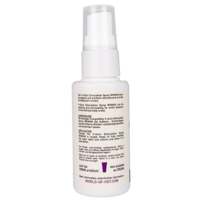 HOT - SPRAY ESTIMULANTE V-ACTIV PARA MULHERES 50 ML - D-245318 - Dona Pimenta