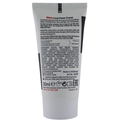 HOT - RHINO LONG POWER CREAM 30 ML - D-245306 - Dona Pimenta