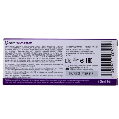 CREME VULVA QUENTE COM CBD 50ML - D-245315 - Dona Pimenta