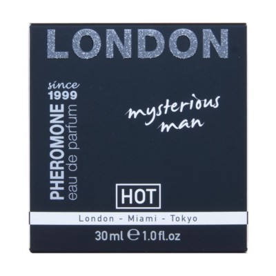HOT - PERFUME DE FEROMÔNIOS LONDRES HOMEM MISTERIOSO 30 ML - D-245329 - Dona Pimenta
