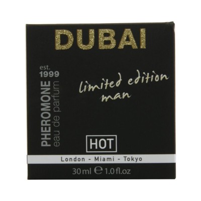 HOT - PERFUME DE FEROMÔNIOS DUBAI EDIÇÃO LIMITADA MASCULINO 30 ML - D-245332 - Dona Pimenta