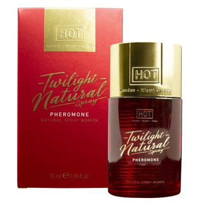 HOT - TWILIGHT PHEROMONE NATURAL MULHERES 50 ML - D-245324 - Dona Pimenta