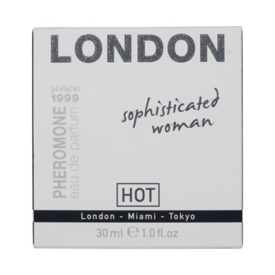 HOT - PERFUME DE FEROMÔNIOS LONDON MULHER SOFISTICADA 30 ML - D-245333 - Dona Pimenta