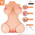 INTENSE DEEP TOUCH - VERO TORSO, ÂNUS E VAGINA COM SUCÇÃO, CALOR, VIBRAÇÃO E EFEITOS DE VOZ COM CONTROLE REMOTO 5,5 KG - D-24511