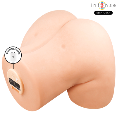 INTENSE DEEP TOUCH - MASTURBADOR ANAL E VAGINAL JULIA COM SUCÇÃO, CALOR, VIBRAÇÃO E EFEITOS DE VOZ COM CONTROLE REMOTO 9 KG - D-