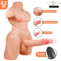 INTENSE DEEP TOUCH - TORSO MARTY COM ÂNUS E DILDO REALISTA COM FUNÇÃO DE PRESSÃO E VIBRAÇÃO, CONTROLE REMOTO, 6,2 KG - D-245116 