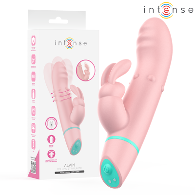 INTENSE - ALVIN RABBIT STIMULATOR & ROLLING VIBRATOR + OSCILANTE - D-245065 - Dona Pimenta