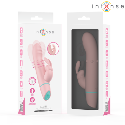 INTENSE - ALVIN RABBIT STIMULATOR & ROLLING VIBRATOR + OSCILANTE - D-245065 - Dona Pimenta