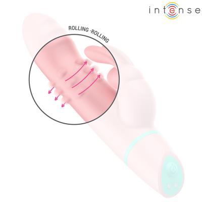 INTENSE - ALVIN RABBIT STIMULATOR & ROLLING VIBRATOR + OSCILANTE - D-245065 - Dona Pimenta