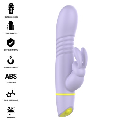 INTENSE - HELEN RABBIT STIMULATOR & THRUSTING VIBRATION - D-245066 - Dona Pimenta