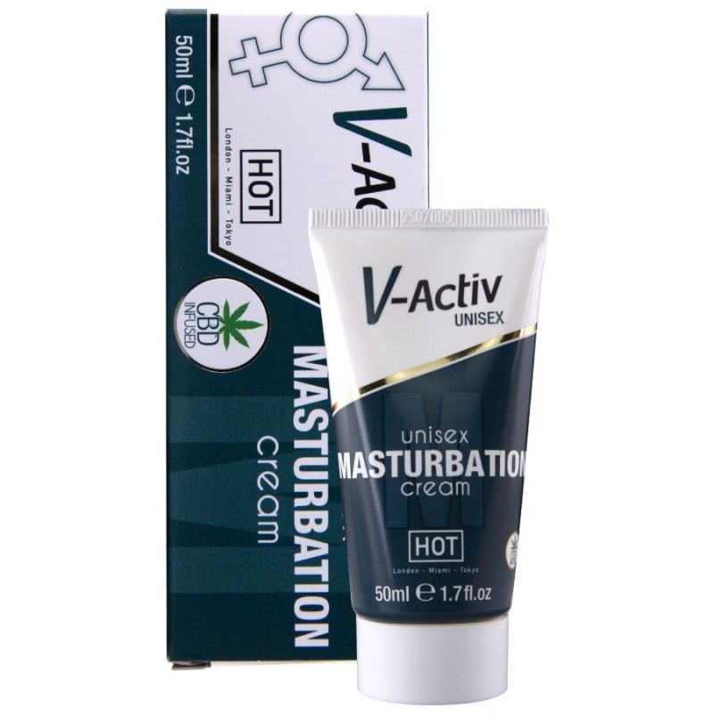 HOT - CREME PARA MASTURBAÇÃO COM CBD - UNISSEX 100ML - D-245316 - Dona Pimenta