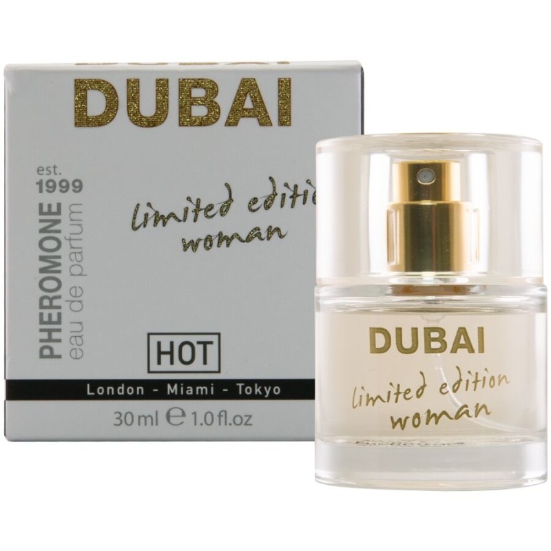 HOT - PERFUME DE FEROMÔNIOS DUBAI EDIÇÃO LIMITADA FEMININO 30 ML - D-245336 - Dona Pimenta