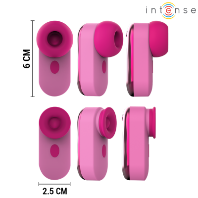 INTENSE - SABRINA ESTIMULADOR DE CLITÓRIS ROSA - D-241180 - Dona Pimenta