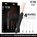 FETISH SUBMISSIVE - VIBRADOR WAND ELECTROESTIMULACIÓN ALTA FRECUENCIA - D-244817 - Dona Pimenta