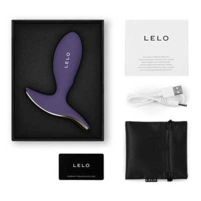 LELO - SURFER 2 PLUG VIBRATÓRIO ANAL UNISSEX ROXO CIBERNÉTICO - D-245468 - Dona Pimenta