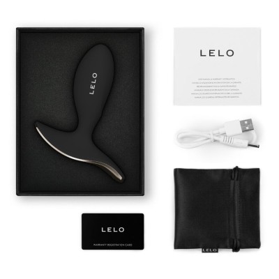 LELO - SURFER 2 PLUG VIBRATÓRIO ANAL UNISSEX PRETO - D-245469 - Dona Pimenta
