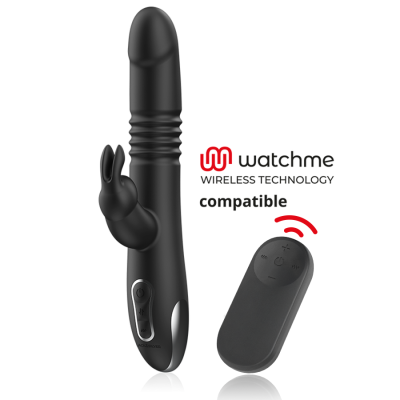 BLACK&SILVER&trade;- VIBE ESTIMULANTE KENJI COMPATÍVEL COM A TECNOLOGIA WATCHME WIRELESS - D-232436 - Dona Pimenta