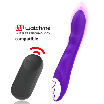 VIBRADOR GALATEA DANTE LILAC COMPATÍVEL COM TECNOLOGIA SEM FIO WATCHME - D-218515 - Dona Pimenta