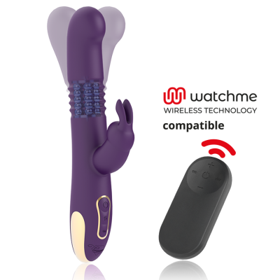 TESOURO BASTIAN COELHO PARA CIMA E PARA BAIXO, ROTADOR E VIBRADOR COMPATÍVEL COM A TECNOLOGIA WATCHME WIRELESS - D-232459 - Dona