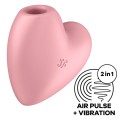 ESTIMULADOR E VIBRADOR CARDÍACO SATISFYER BONITO - AZUL - D-231776 - Dona Pimenta