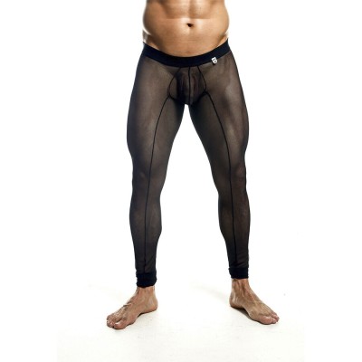 MOB - MEIA-CALÇA PRETA TRANSPARENTE TAMANHO L - D-243544 - Dona Pimenta