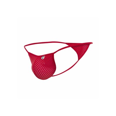 MOB - MICROFIBRA VERMELHA V-STRING TAMANHO L/XL - D-243550 - Dona Pimenta