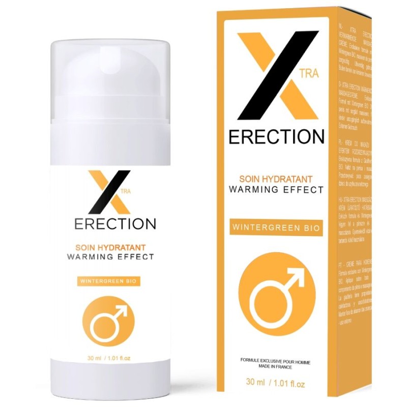 RUF - X ERECTION EFEITO CALOR CREME PARA EREÇÃO 40 ML - D-245568 - Dona Pimenta