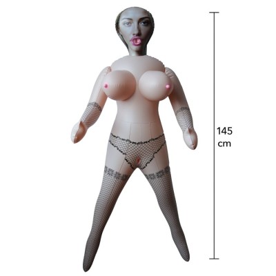 HIDDEN DESIRE - BUSTY BRITNEY BONECA INFLÁVEL 145 CM - D-245529 - Dona Pimenta
