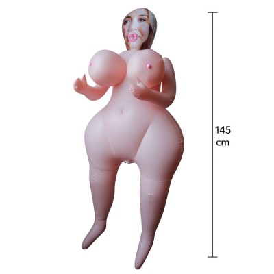 HIDDEN DESIRE - HEAVY HEATHER BONECA INFLÁVEL 145 CM - D-245531 - Dona Pimenta